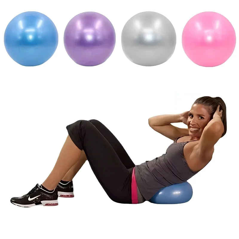 Pilates Ball Mini - Bola Yoga 25cm untuk Latihan Senam,