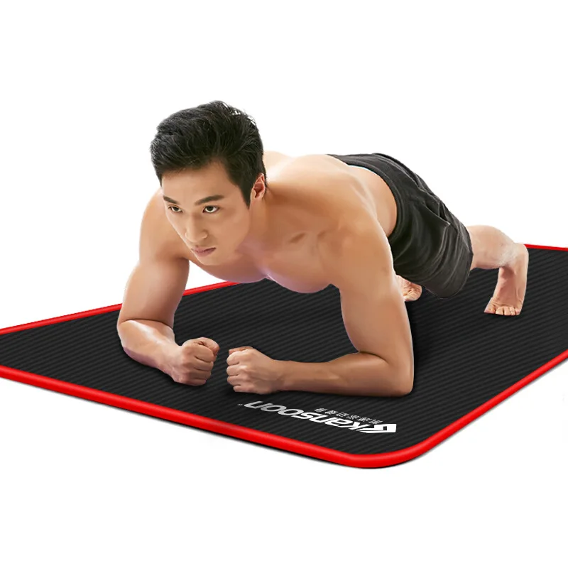 Pilates Yoga Matte - Tikar Yoga 10Mm Ekstra Tebal 1830*610Mm