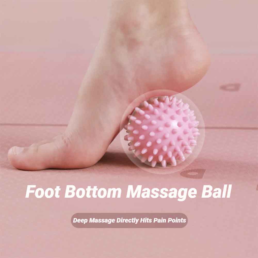 Pilates Yoga Bar - Bola Pijat Yoga Hedgehog, Bola Fascia