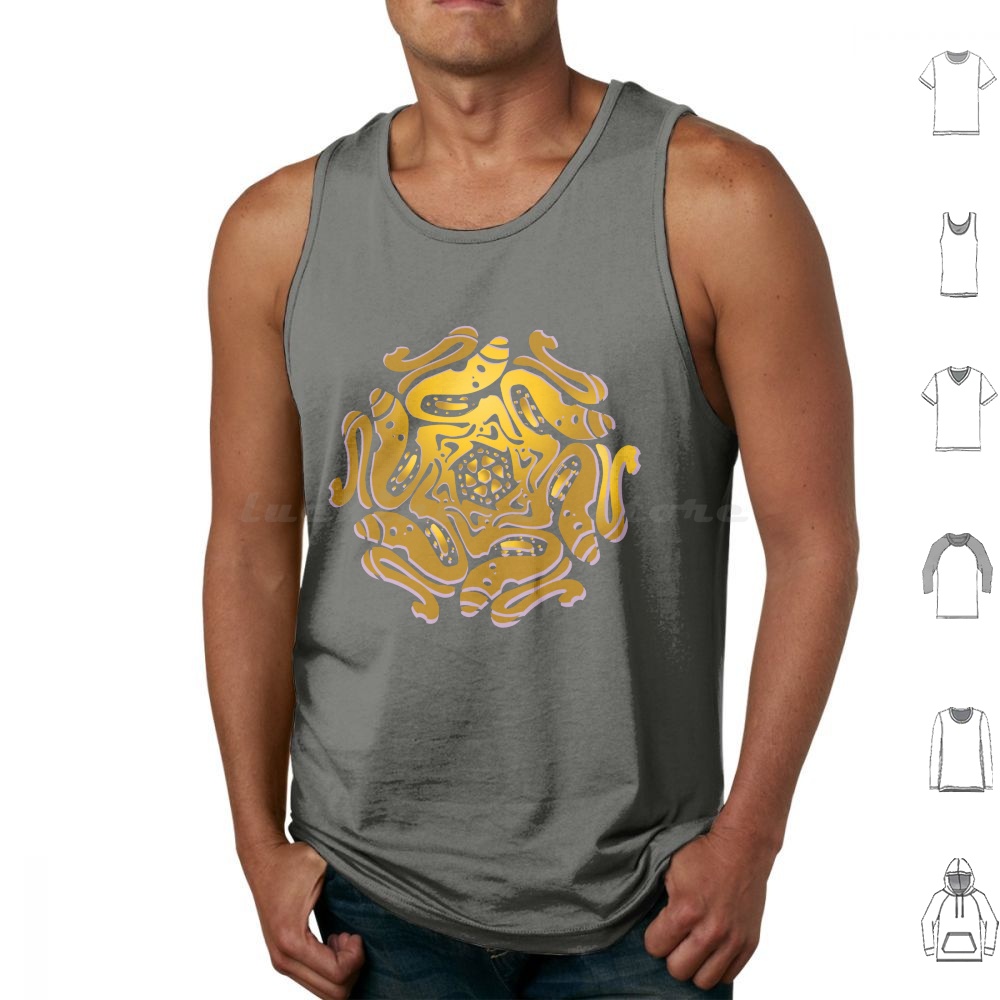 Pilates Yin Yoga - Rompi Tank Top Desain Mandala yang