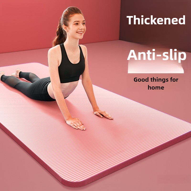 Pilates Yoga Matte - Matras Yoga Tebal Anti-selip Matras Olahraga