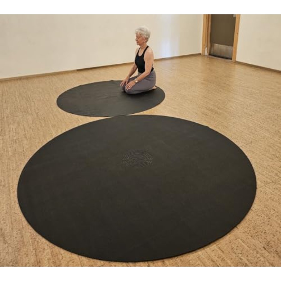 Pilates Yin Yoga - 72 6' Matras Yoga Bulat Besar