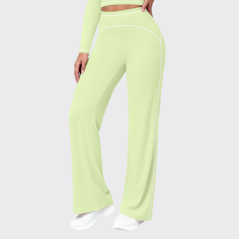 Pilates Yoga Leggings - Celana Wanita Model High Waist Flared,