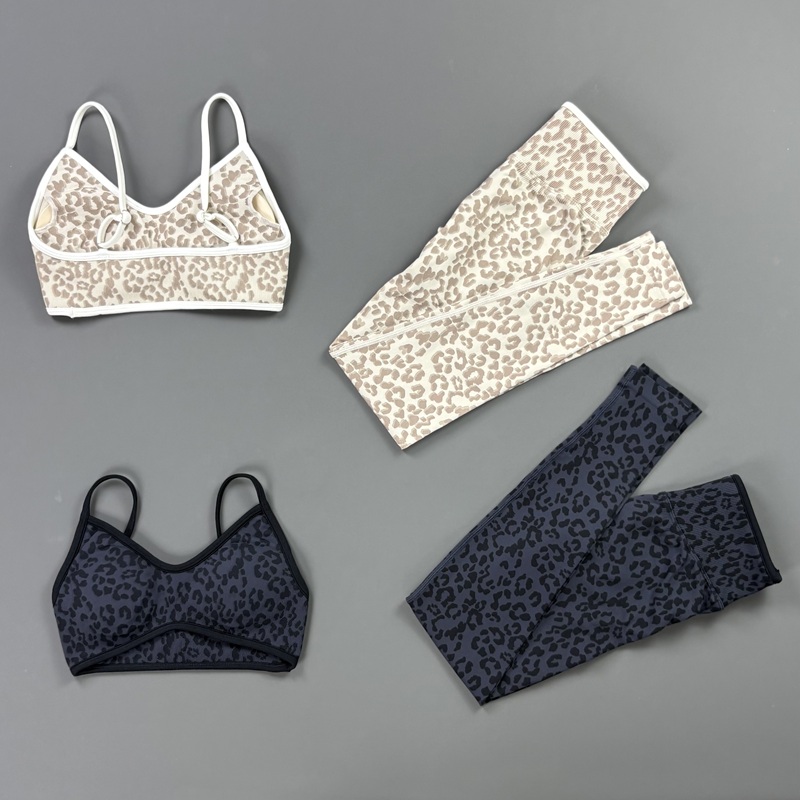 Pilates Yoga Leggings - HISTELLO 2 Buah Set Legging Bra