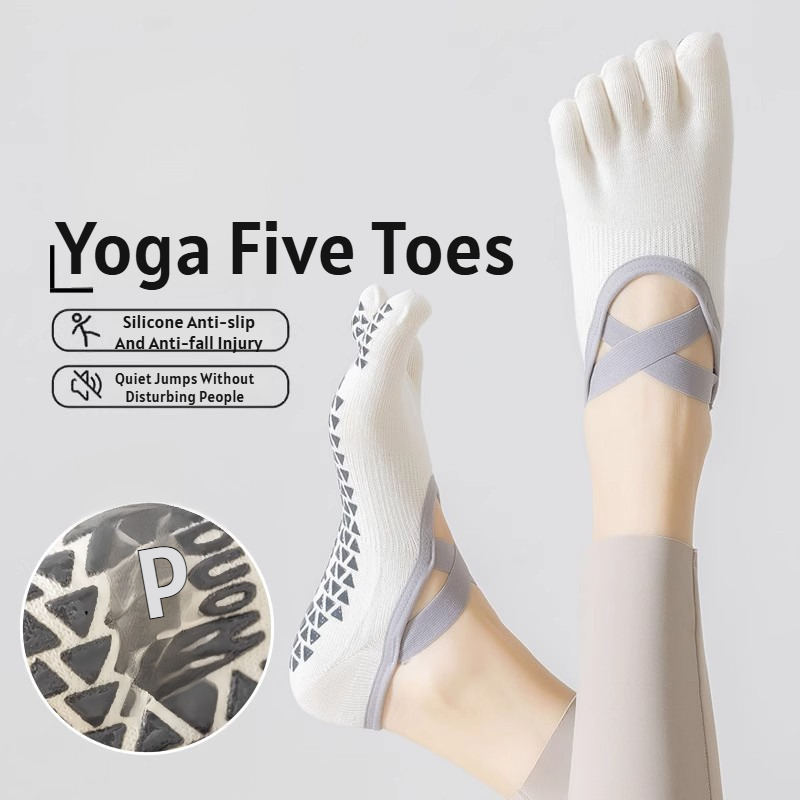 Pilates With Yoga - Kaus kaki yoga tipis lima jari