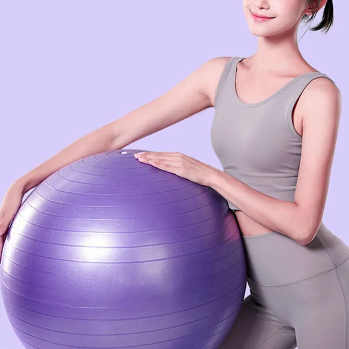 Pilates Ball Mini - Bola Pilates Mini Anti-Pecah 25cm untuk