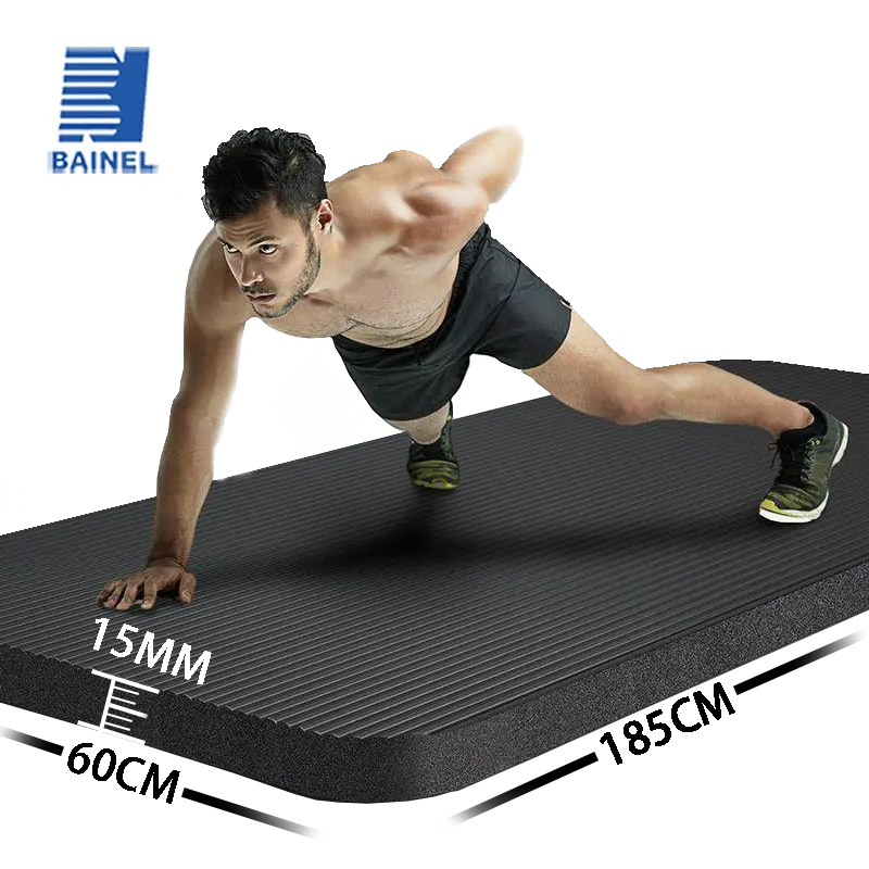 Pilates Yoga Matte - Matras Yoga Non selip pria wanita,