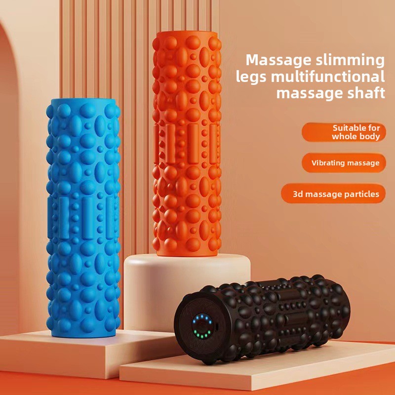 Pilates Yoga Bar - Roller Busa Elektrik Pereda Otot Kaki