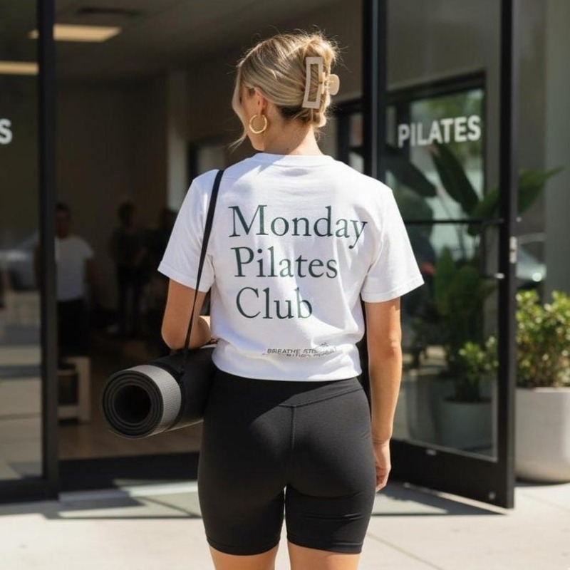 Pilates Yoga Wellness - Kaos untuk Pilates Monday Pilates Club
