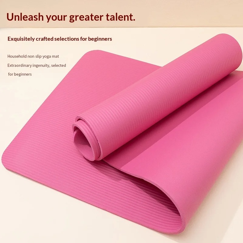Matras Yoga Anti Selip Ekstra  - Pilates Yoga Mat Thickness ulasan dan harga