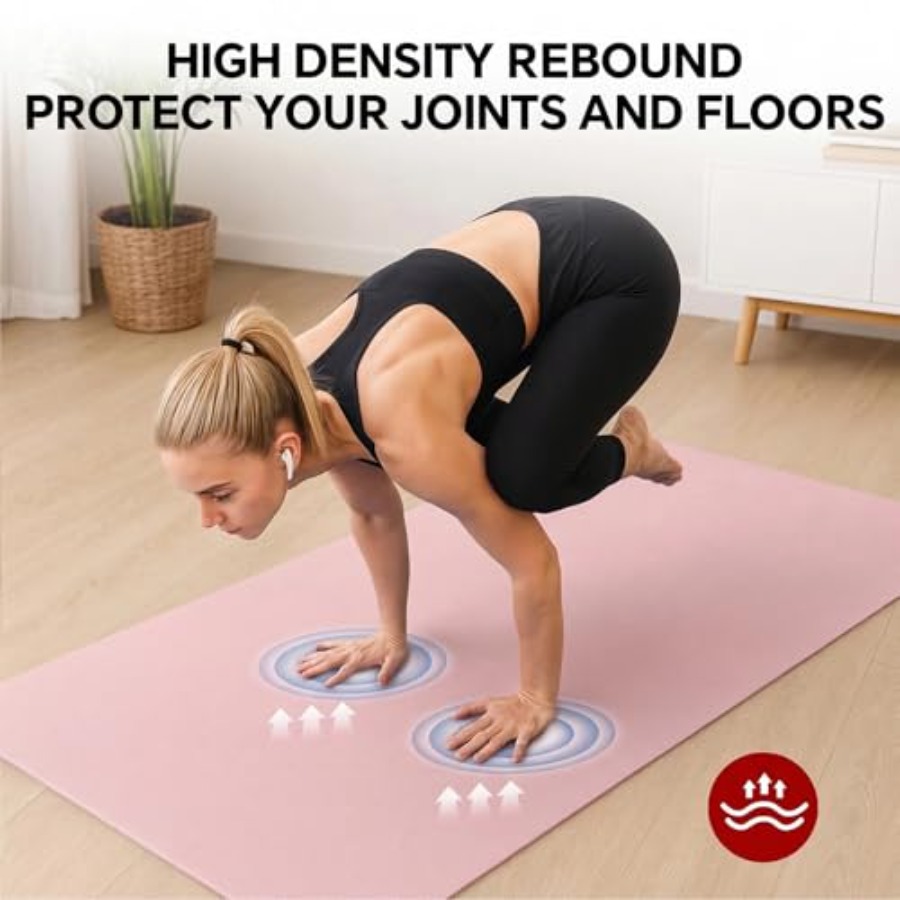 Matras Yoga Ekstra Besar untuk - Pilates Yoga Mat Thickness ulasan dan harga