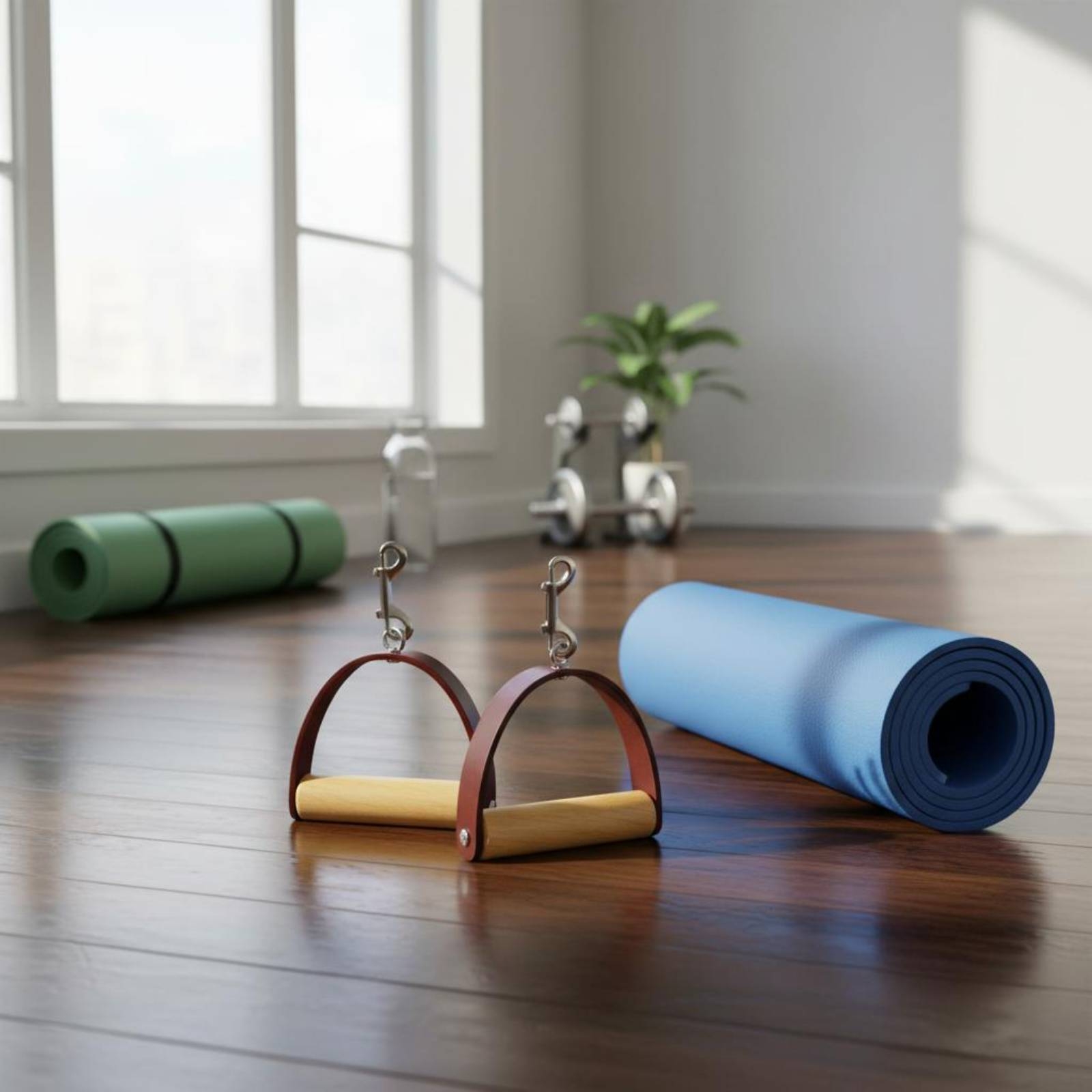 2 Buah Pegangan Reformer Pilat - Pilates & Yoga Training Center ulasan dan harga