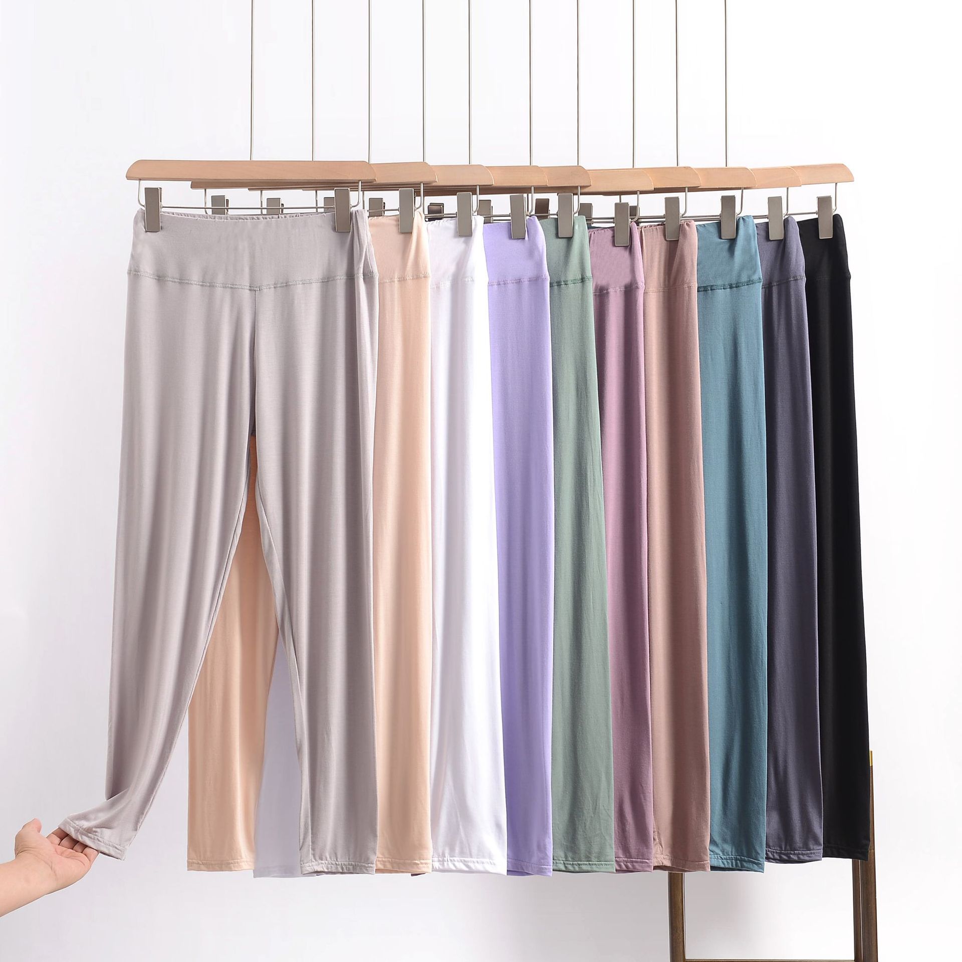Legging Modal Musim Panas Ukur - Pilates Yoga Leggings ulasan dan harga
