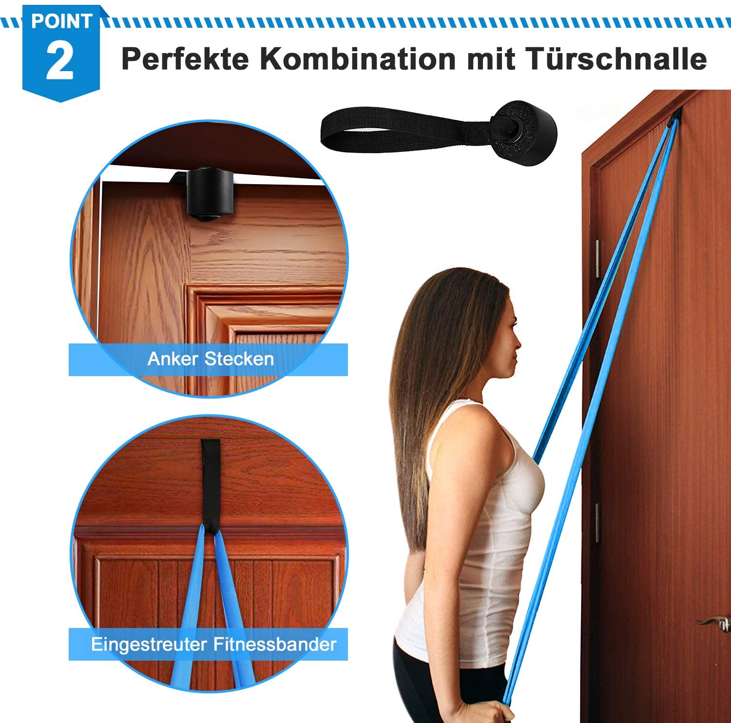 Pita Kebugaran Elastis 3 Buah  - Pilates Yoga Bar ulasan dan harga