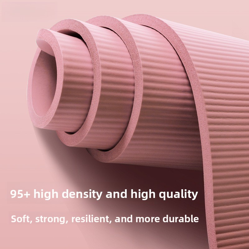 Matras Yoga Tebal Anti-selip M - Pilates Yoga Matte ulasan dan harga
