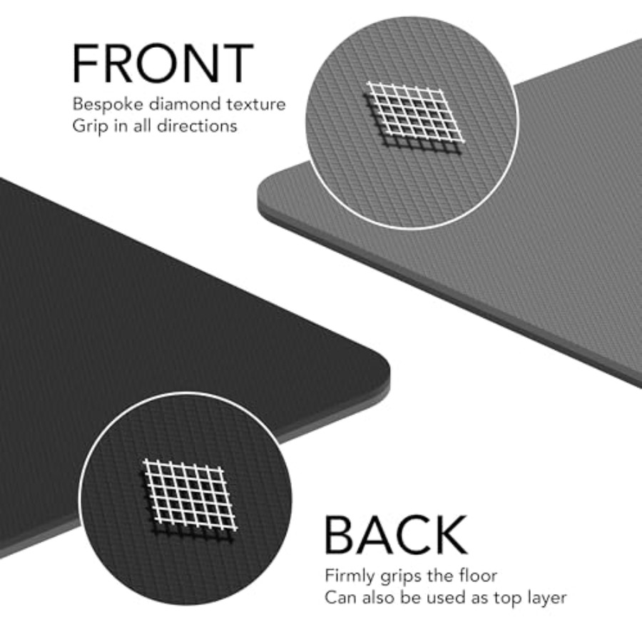 Matras Olahraga Besar Ekstra T - Pilates Yoga Mat Thickness ulasan dan harga
