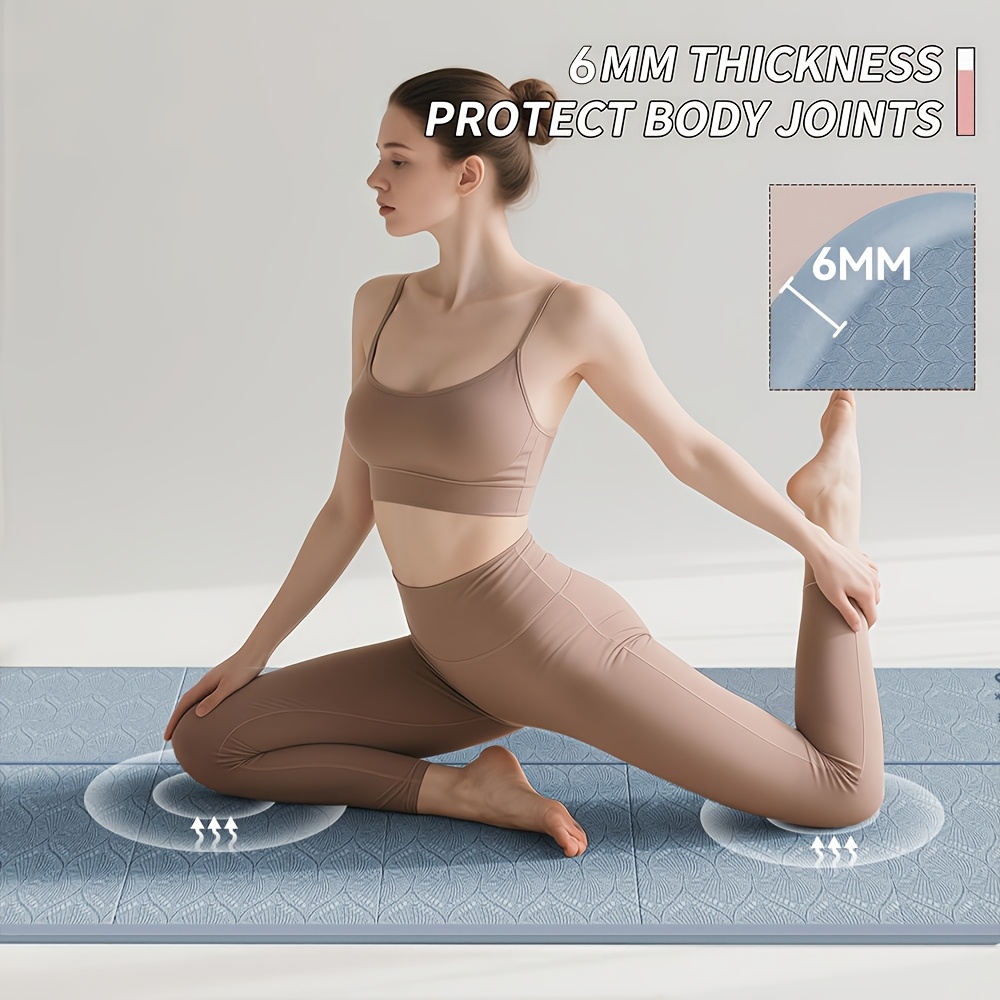 Matras Yoga Lipat Anti-Selip E - Pilates Yoga Mat Thickness ulasan dan harga