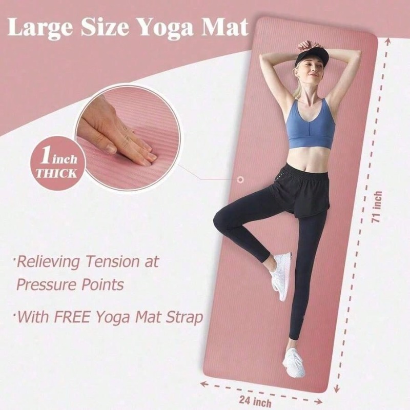 Matras Yoga BalanceFrom Yoga M - Pilates Yoga Mat Thickness ulasan dan harga