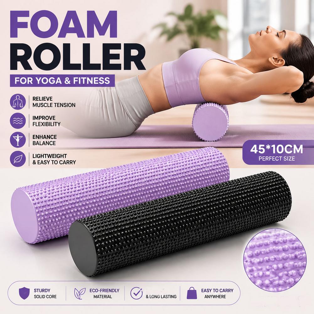 Rol Busa Yoga EVA Kepadatan Ti - Pilates Yoga Bar ulasan dan harga
