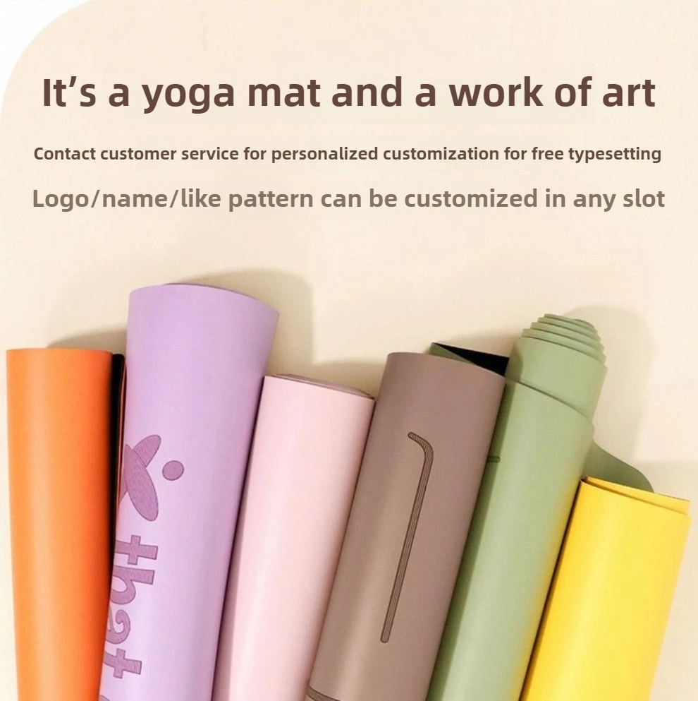 Matras Yoga Anti Selip Karet W - Pilates Yoga Mat Thickness ulasan dan harga