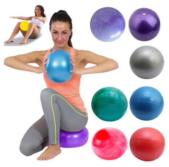 Bola Kebugaran PVC Bulat 9'' C - Pilates Ball Mini ulasan dan harga