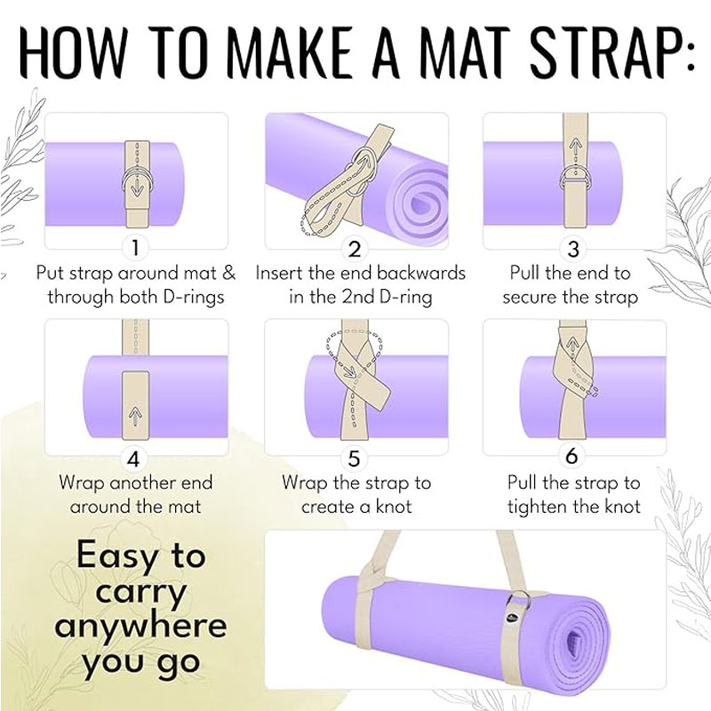 Tali Anti Selip yang Dapat Dis - Pilates Yoga Matte ulasan dan harga