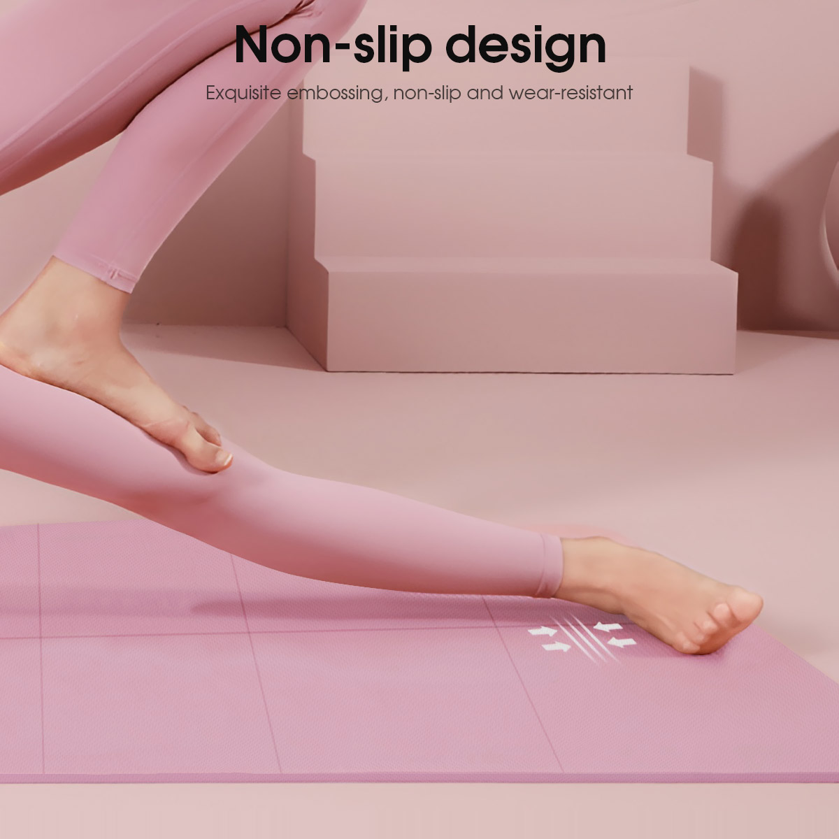 Matras Yoga EVA Tebal 4MM Anti - Pilates Yoga Mat Thickness ulasan dan harga