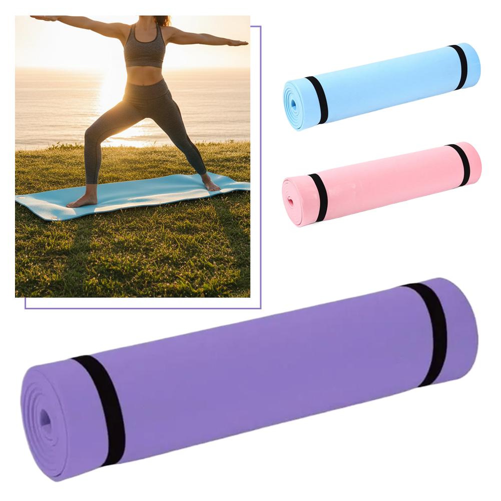 1/2 Buah Tikar Yoga Tebal Anti - Pilates Yoga Mat Thickness ulasan dan harga