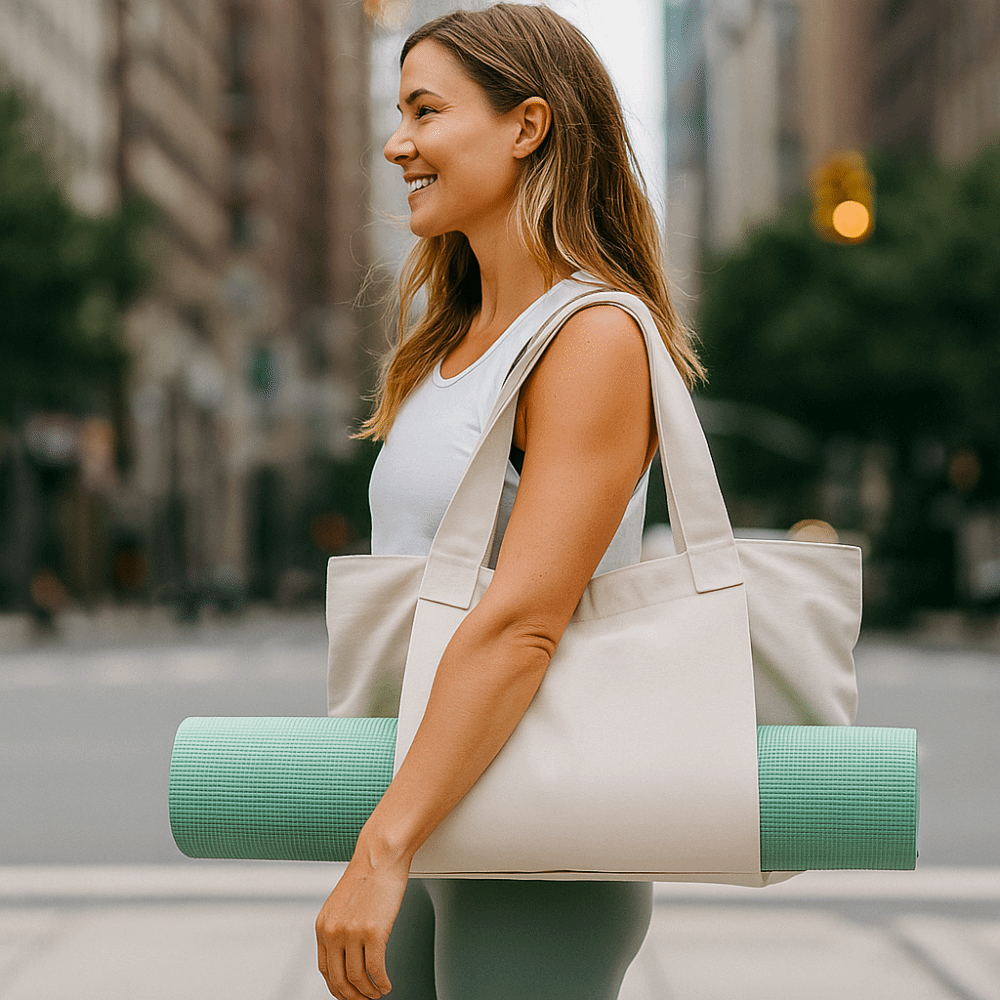 Tas Jinjing Matras Yoga Kapasi - Pilates Yoga Mat Thickness ulasan dan harga