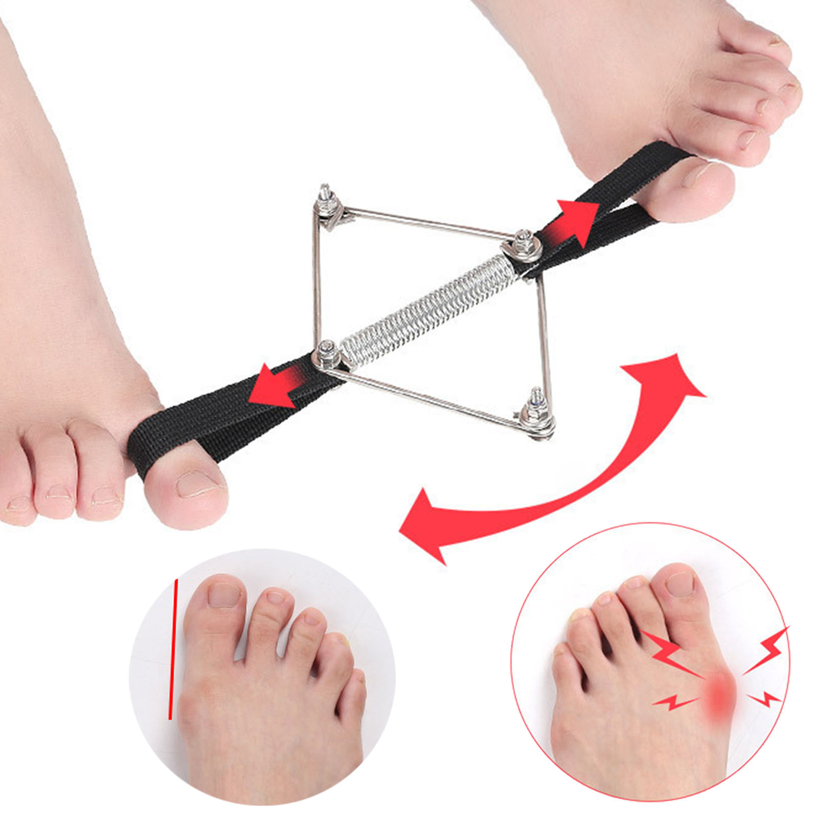 Bunion Korektor Nilon Baja Lem - Pilates Yoga Wellness ulasan dan harga