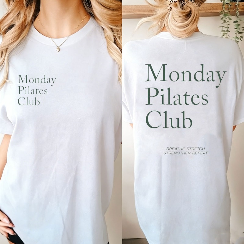 Kaos untuk Pilates Monday Pila - Pilates Yoga Wellness ulasan dan harga