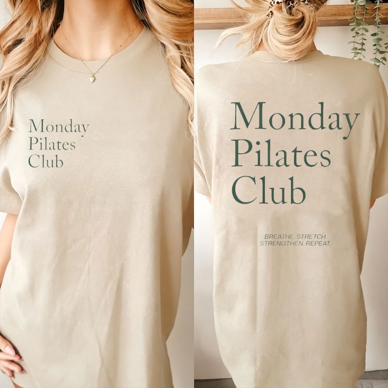 Kaos untuk Pilates Monday Pila - Pilates Yoga Wellness ulasan dan harga